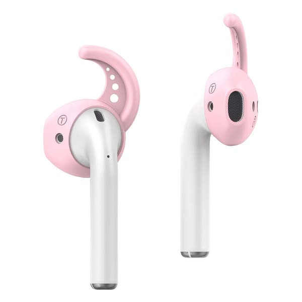 AirPods ørepenger øreroker silikonkroker ørehooks rosa rosa