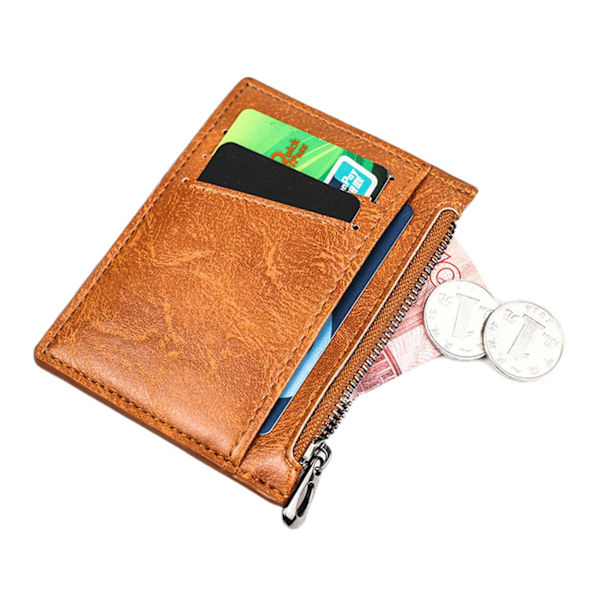 Kortholder med lynlås Wallet Skins - Sort sort