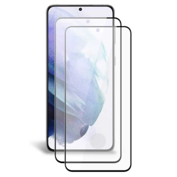 2-Pack Samsung Galaxy S20 Plus Skärmskydd Härdat Glas 9H 3D svart