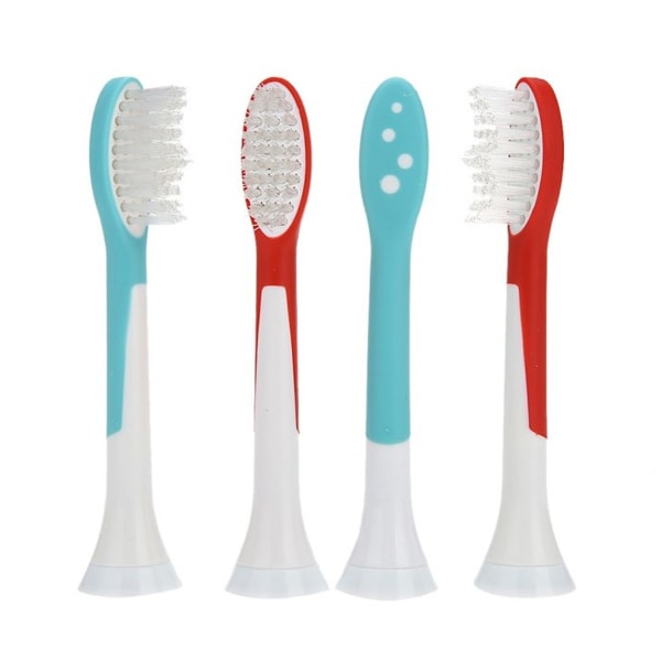 4-pack sonicare kompatible tandbørstehoved børn børn hvid