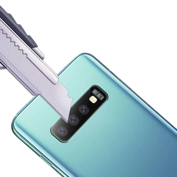 2-Pack Galaxy S10 -suojaus kameransuojaimelle Cameral Line läpinäkyvä