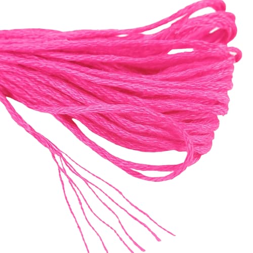 50 Farver Broderigarn 8m pr. Nøgle