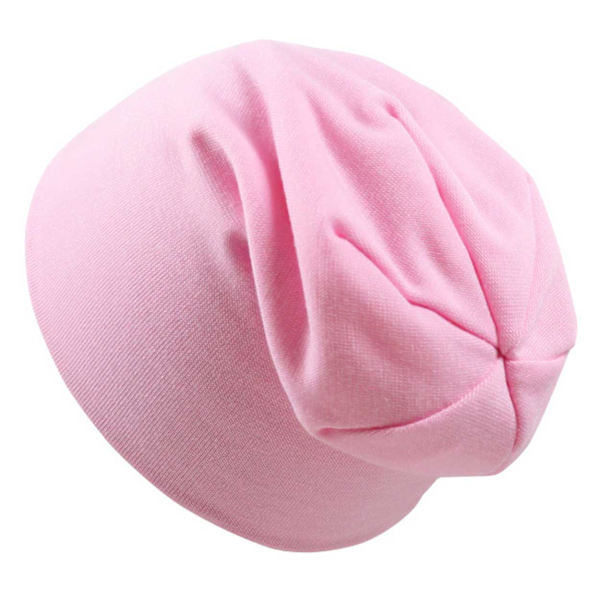 Tynd lyserød vinterhue lang hat snowboard skate pink