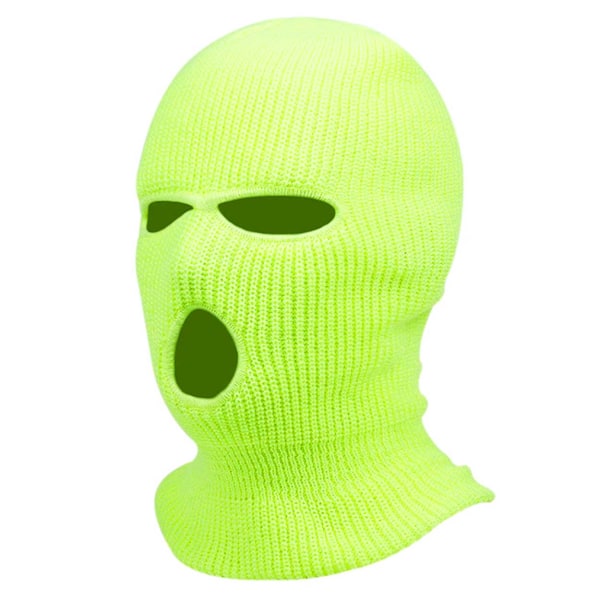 Hvid Balaklava Ski Mask Muggeruva hvid