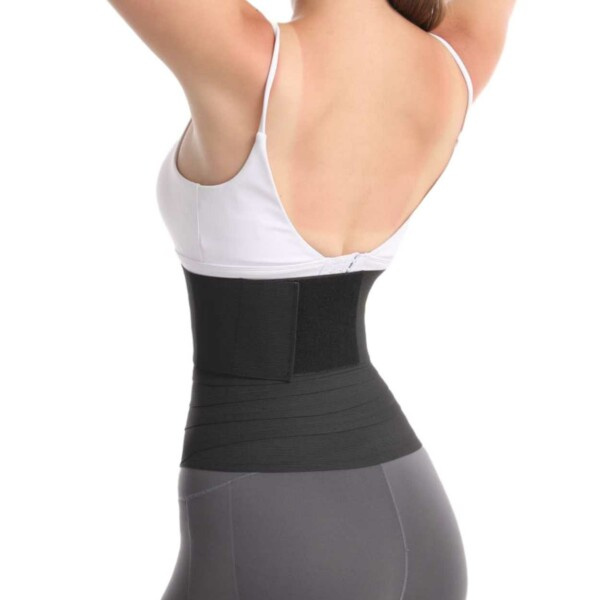 Free Size Waist Shaper Midjetränare 4m Svart svart