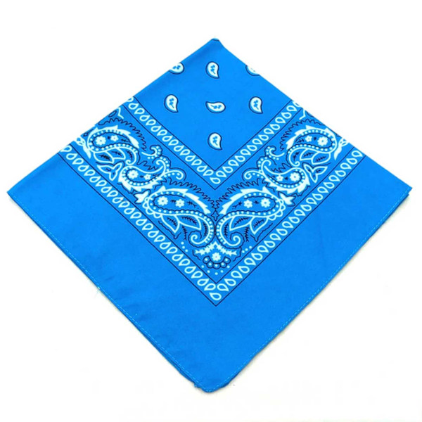 Bandana huivi huivi nuuska kangas paisley kuvio sininen sininen
