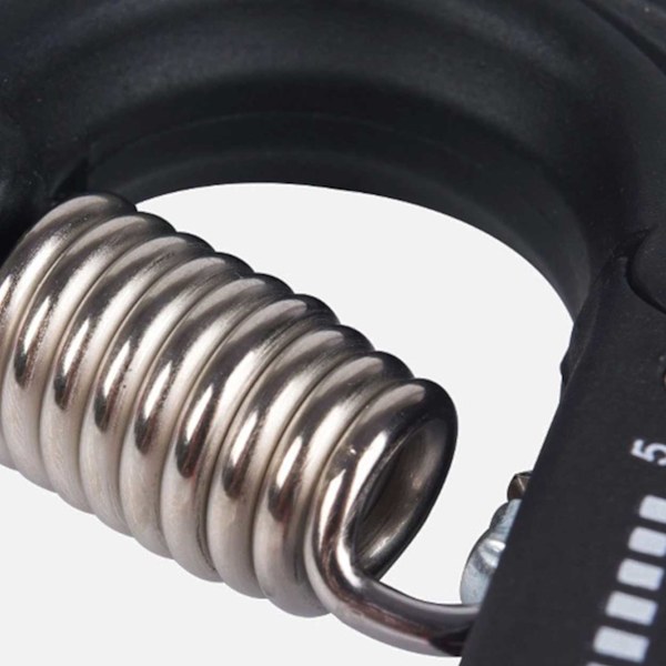 Justerbar Handtränare för Greppstyrka 5-60kg Hand Grip Grepptränare svart