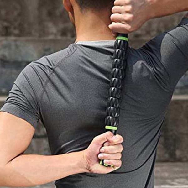 Massagerulle | Fascia Muscle Roller Triggerpunktsmassage sort