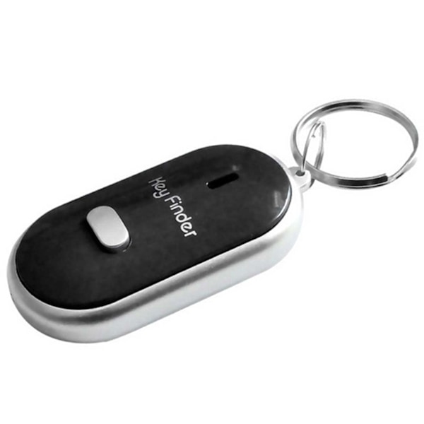 Key Finder Avaimen etsintä vihellystoiminnolla Musta musta