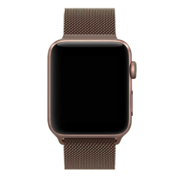 Apple Watch 1/2/3/4/5/6/7/SE Armband Milanese Mörk Guld 38/40/41 guld 38/40