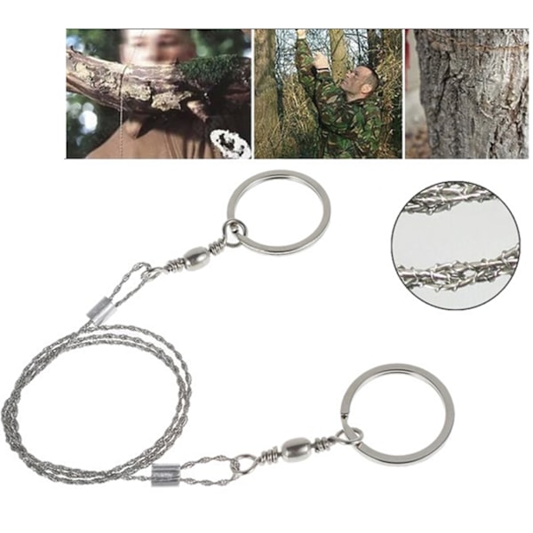 Matkasaha | Kannettava Pocket Chainsaw Survival hopea