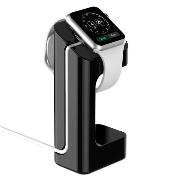 Apple Watch Charging Stand Black sort