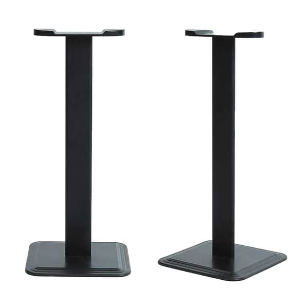 Black hodetelefoner hodetelefonstativ headset rack sett for hodetelefoner svart