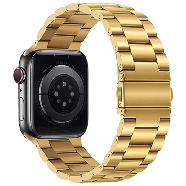 Apple Watch 38/40/41 Länkarmband Metall Guld guld