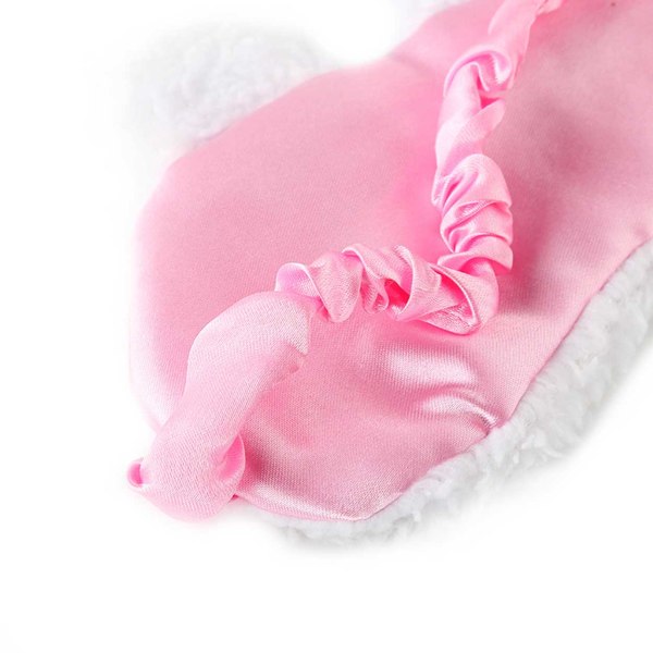 Sød Soft Lurvy Sleeping Mask Eye Mask Flight Travel Unicorn hvid one size