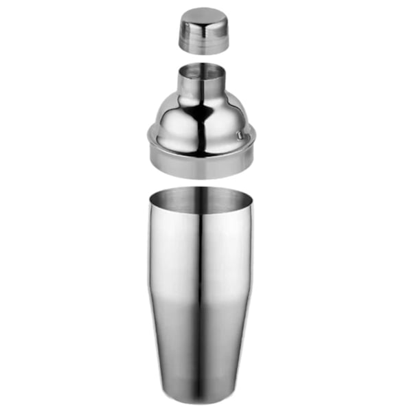 Cocktail shaker rustfrit stål 750ml sølv