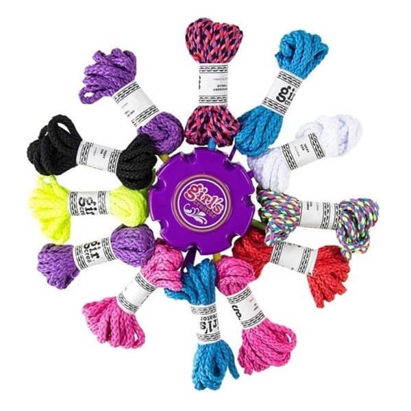 Farverige snore til smykkefremstilling - DIY-armbånd
