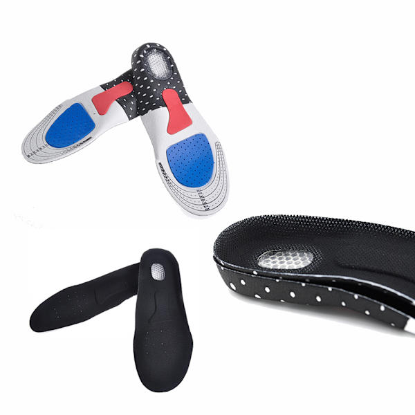 Relief Hollow Foot Porto Shoe Posts / Indersål (MR) sort