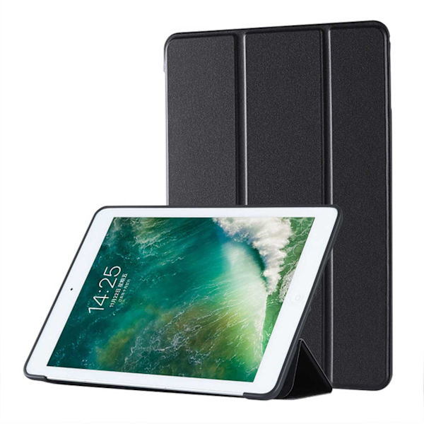 iPad 7/8 10,2" Skal Fodral Tri-fold Smart Case Svart svart