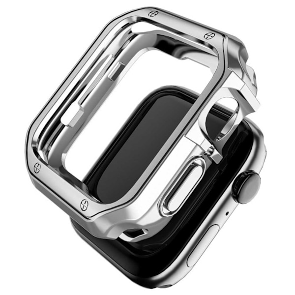 Apple Watch Ultra 49mm TPU Shell Case Bumper Sølv sølv