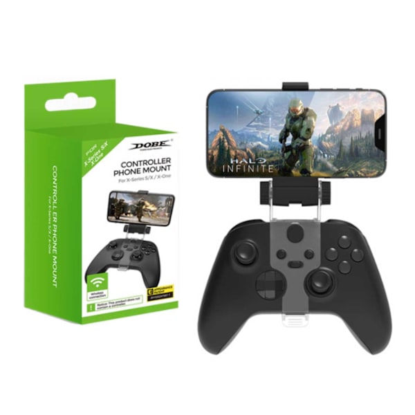 Xbox Mobilhållare - Gamepad Handkontroll för Mobiltelefon svart