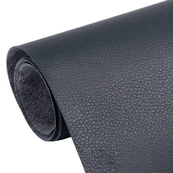Itseliimautuva Leather Fix Decor Tummansininen 50*137cm sininen