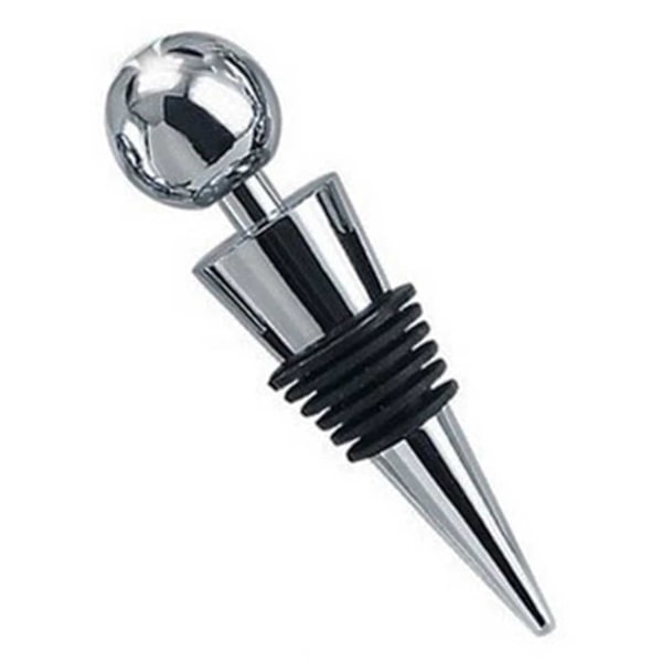 3-Pack Vinkork i Metall - Vinpropp Vinförslutare Silver silver