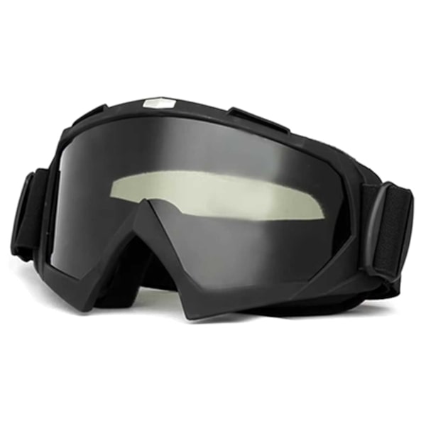 Skibriller Tonet glass matt svart svart