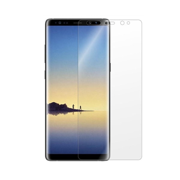 Samsung Galaxy Note 8 Skärmskydd Skyddsplast Heltäckande transparent