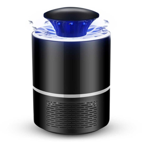 UV Mosquito Lamp - Mosquito Catcher USB svart