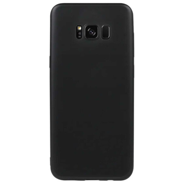 Tunt Galaxy S8 Plus Skal Silikon Svart svart