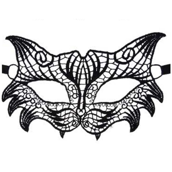 Mask Mask Eye Mask in Lace - Venetian Cat Mask Lace sort