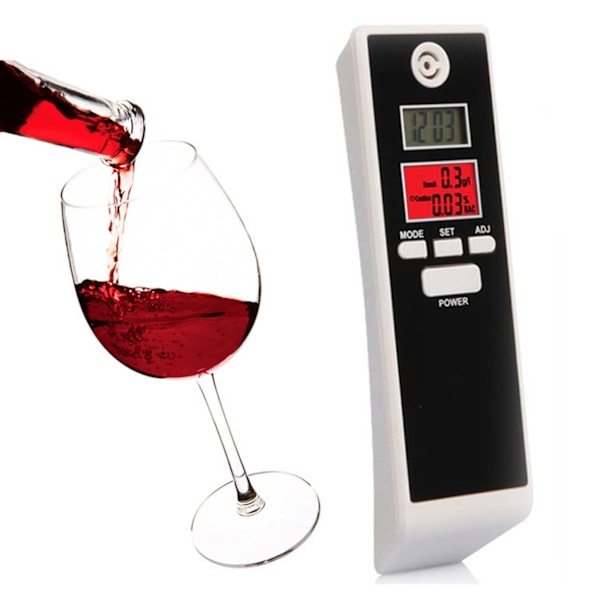 Professionel alkometer sort