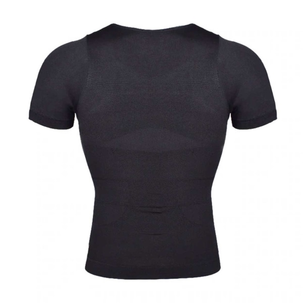 Hållningströja för Bättre Hållning Posture T-shirt XXL Svart svart