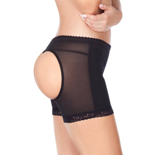 Butt Lifter Lyftande Push-up Underkläder Shapewear svart L