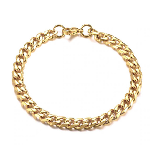 Armor armbånd kæde armbånd guld 7,5 mm guld
