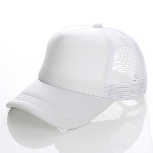 TruckerKeps Meshkeps - CAP med netto hvid hvid one size