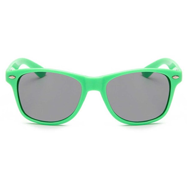 Små Solglasögon för Barn - Wayfarer Barnsolglasögon - Grön grön