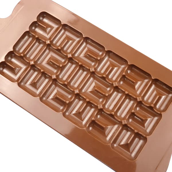 Silikonform för chokladkaka – Form för chokladbar 16cm