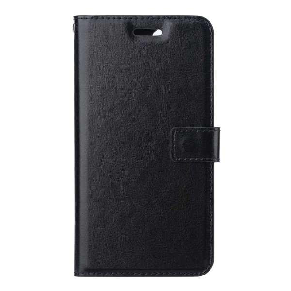 Galaxy S20 Ultra Wallet Case Black Læder Læder Taske sort