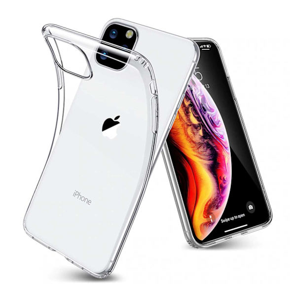 Tunt Genomskinligt Mobilskal iPhone 11 Pro Transparent transparent