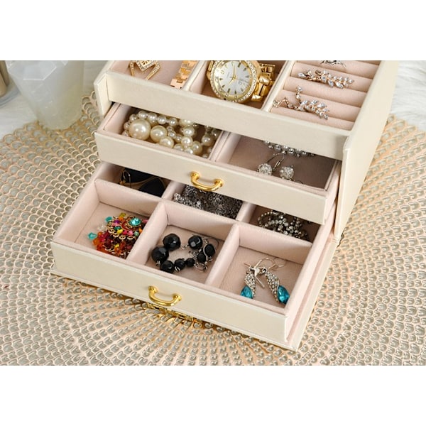 Elegant Smyckeskrin Beige beige