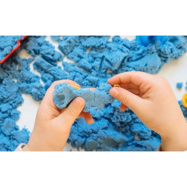 Magic Sandbox | 2kg muovattavaa hiekkaa luovaan leikkiin | Lomakkeet ja työkalut monivärinen