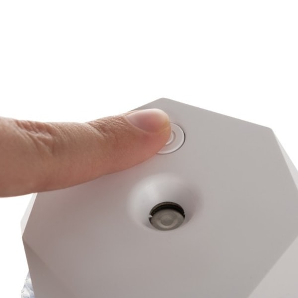 Aroma Diffuser Luftfuktare 2-i-1 RGB Nattlampa Kristall