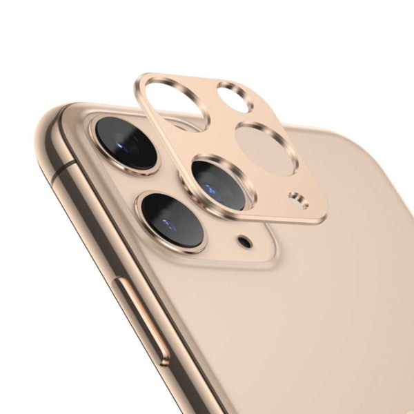 iPhone 11 Pro/Pro Max Line -suojaus Camerer Line Goldille kulta