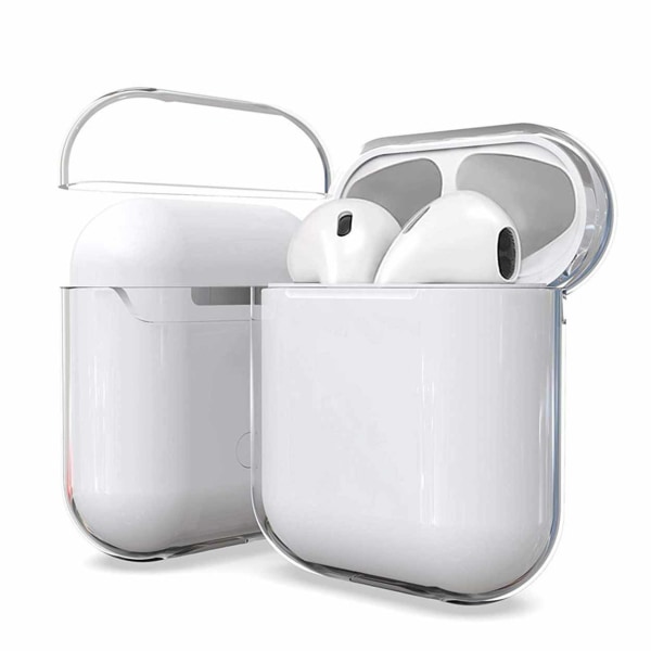 Genomskinligt Apple AirPods 1/2 Fodral Stötsäkert Skyddsfodral transparent