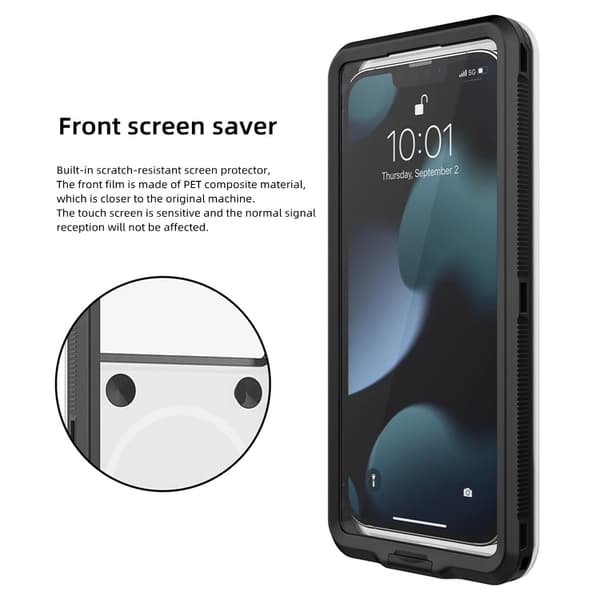 Universaali vedenpitävä matkapuhelinsuoja iPhone, Samsung jne.