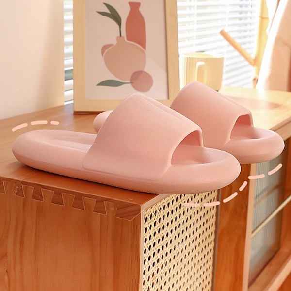 Super Cloud Slippers Bløde Cloud Slippers sort 40-41