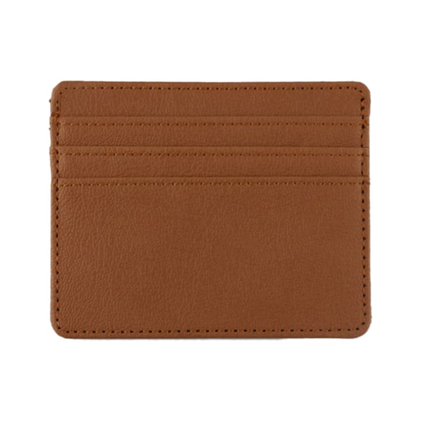 Ohut kortin haltija luottokortti lompakkoon (luottokortin haltija) ruskea