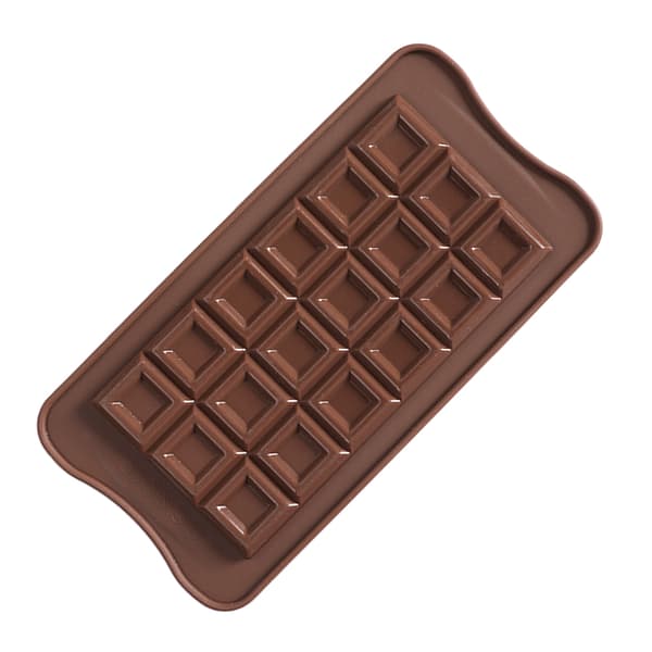 Chokladform DIY Chokladkaka 18 Bitar Silikonform